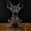 Кот сфинкс бюст